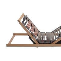 Interliving Lattenrost Serie 1953 mit Funksteuerung dreifach motorisch mit Funk-Fernbedienung – Liegefläche ca. 90 x 200 cm