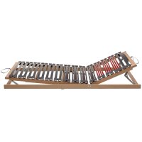 Interliving Lattenrost Serie 1953 mit Hebehilfe mit Hebehilfe & manuell verstellbar – Liegefläche ca. 90 x 200 cm