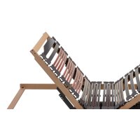 Interliving Lattenrost Serie 1953 mit zwei Motoren zweifach motorisch mit Handschalter – Liegefläche ca. 90 x 200 cm