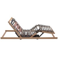 Interliving Lattenrost Serie 1953 mit Funksteuerung zweifach motorisch mit Funk-Fernbedienung – Liegefläche ca. 90 x 200 cm