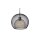 GLOBO Lampen Serie Selina - Hängelampe schwarzes & goldenes Metall – Durchmesser ca. 30 cm