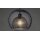 GLOBO Lampen Serie Selina - Hängelampe schwarzes & goldenes Metall – Durchmesser ca. 30 cm