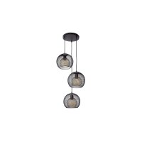 GLOBO Lampen Serie Selina - Hängelampe schwarzes...