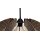 GLOBO Hängelampe Sakura Hanfschnur, Holz & Metall - Durchmesser ca. 44 cm