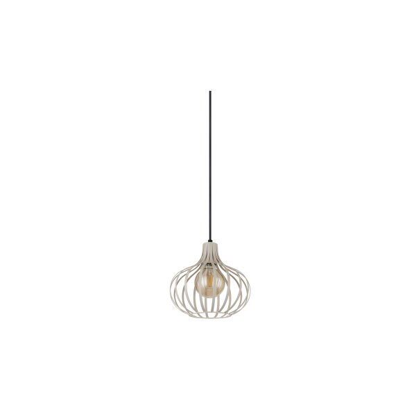 GLOBO Lampen Serie Mateo - Hängelampe beiges Metall - Durchmesser ca. 40 cm
