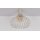 GLOBO Lampen Serie Mateo - Deckenlampe beiges Metall - Durchmesser ca. 40 cm