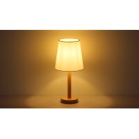 GLOBO Lampen Serie Joris - Tischlampe Kiefer &...