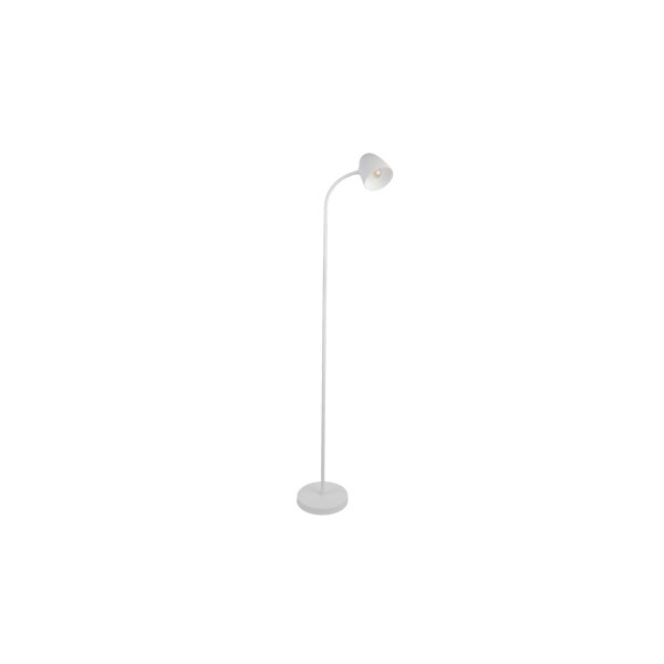 GLOBO Lampen Serie Jason - Stehlampe weißes Metall - Höhe ca. 140 cm