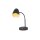 GLOBO Lampen Serie Jason - Tischlampe schwarzes Metall - Höhe ca. 40 cm