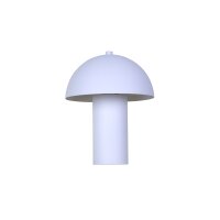GLOBO Lampen Serie Bert - Tischlampe weißes Metall...