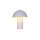 GLOBO Lampen Serie Bert - Tischlampe weißes Metall - Höhe ca. 26 cm