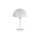 GLOBO Lampen Serie Meike - Tischlampe weißes Metall - Höhe ca. 35 cm