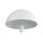 GLOBO Lampen Serie Meike - Tischlampe weißes Metall - Höhe ca. 35 cm