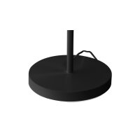 GLOBO Lampen Serie Meike - Tischlampe schwarzes Metall - Höhe ca. 35 cm