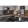 nobilia® Einbauküche Easytouch mit privileg E-Geräte, z. B. Kühlschrank Grafitschwarz & Metal Oxid – Stellfläche ca. 277 x 217 cm