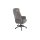 Chefsessel Otto XXL grauer Webstoff 112 & schwarzes Drehkreuz