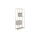 Regal Seaford im Industrielook Grau – ca. 77 x 185 cm