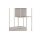 Regal Seaford im Industrielook Grau – ca. 77 x 185 cm