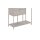 Regal Seaford im Industrielook Grau – ca. 77 x 185 cm