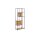 Regal Seaford im Industrielook Wildeiche & Schwarz – ca. 77 x 185 cm