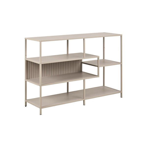 Regal Seaford im Industrielook grau - ca. 114 x 78 cm