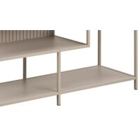 Regal Seaford im Industrielook grau - ca. 114 x 78 cm