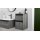 Interliving Bad Serie 3702 - Unterschrank 7698 mit Ablageplatte graue Cuneo Eiche - zwei Schubladen, Breite ca. 30 cm