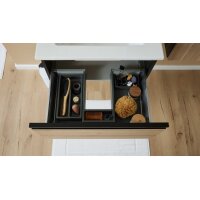 Interliving Bad Serie 3702 - Badmöbel-Set 7771 naturfarbene Cuneo Eiche - dreiteilig