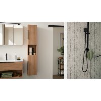 Interliving Bad Serie 3702 - Hochschrank 7751 braune...