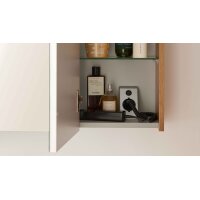 Interliving Bad Serie 3702 - Badmöbel-Set 7751 braune Cuneo Eiche - dreiteilig