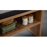 Interliving Bad Serie 3702 - Sitzhocker 7751 braune Cuneo...
