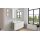 Interliving Bad Serie 3702 - Badmöbel-Set 7793 Edelweiß - dreiteilig
