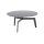 Couchtisch Buena Vista anthrazitfarbene Keramik, Glas & Metall - Durchmesser ca. 80 cm
