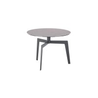 Beistelltisch Buena Vista graue Keramik, Glas &...