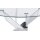Kopenhagen Couchtisch Klarglas & Chrom - Durchmesser ca. 80 cm
