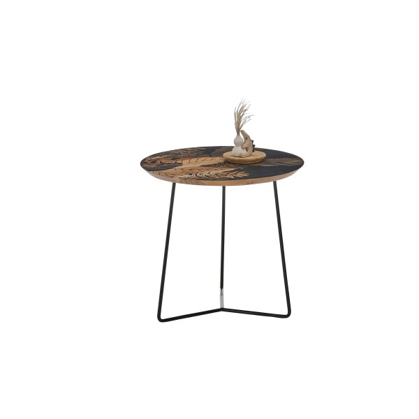 Beistelltisch Mirandela Mangoholz – ca. 55 x 50 cm
