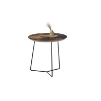 Beistelltisch Mirandela Mangoholz – ca. 55 x 50 cm