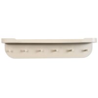 Wandgarderobe Jil 1 Cremeweiß – sechs Haken,...