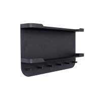 Wandgarderobe Jil 2 Anthrazit – sechs Haken,...