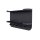 Wandgarderobe Jil 2 Anthrazit – sechs Haken, Länge ca. 70 cm