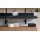 Interliving Bad Serie 3725 – Konsolen-Set Marmor Venato Nero - Länge ca. 160 cm