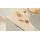Interliving Bad Serie 3720 - Badmöbel-Set Basis sandfarbenes Lacklaminat & Eiche Como - Länge ca. 137 cm