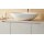 Interliving Bad Serie 3720 - Badmöbel-Set Basis sandfarbenes Lacklaminat & Eiche Como - Länge ca. 137 cm