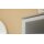 Interliving Bad Serie 3720 - Midischrank sandfarbenes Lacklaminat & Milchglas - eine Tür