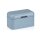 kela Brotkasten Frisca blaues Metall - ca. 30 x 18 cm
