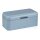 kela Brotkasten Frisca blaues Metall - ca. 43 x 18 cm