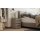 Interliving Boxspringbett Serie 1401 – Nachtkommode silberfarbener Stoffbezug Rob 533006 – vier Schubladen