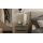 Interliving Boxspringbett Serie 1401 – Nachtkommode silberfarbener Stoffbezug Rob 533006 – vier Schubladen