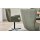 Interliving Esszimmer Serie 5121 – Armlehnstuhl mit Drehfunktion thymianfarbener Bouclé Alpine & schwarzes Metall