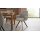 Interliving Esszimmer Serie 5102 – Armlehnstuhl mit Drehfunktion leinenfarbener Jacquard Lodge L07 & schwarzes Eisen